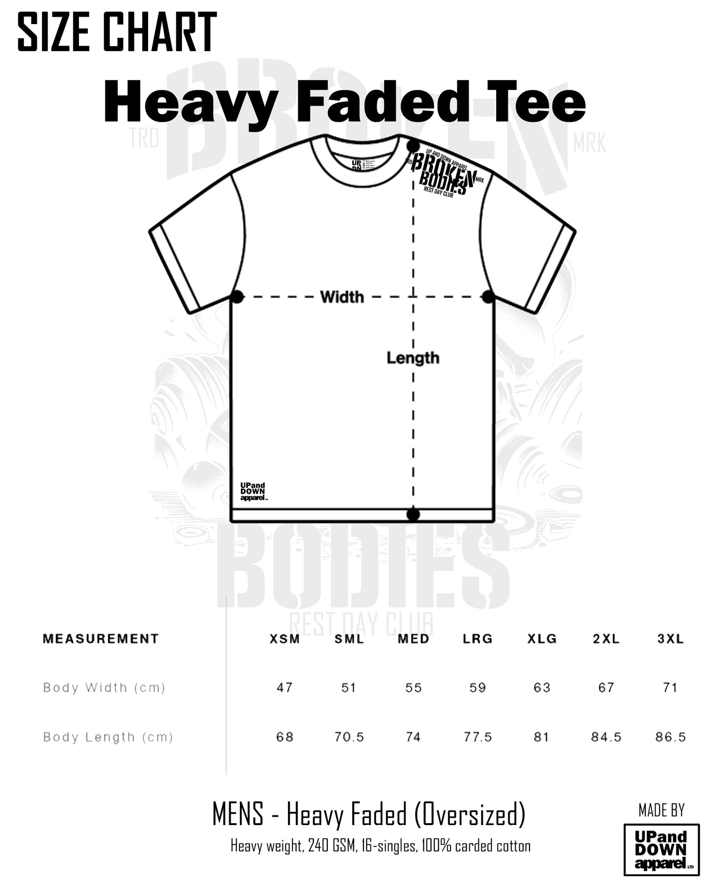 Broken Bodies Tee - Men's