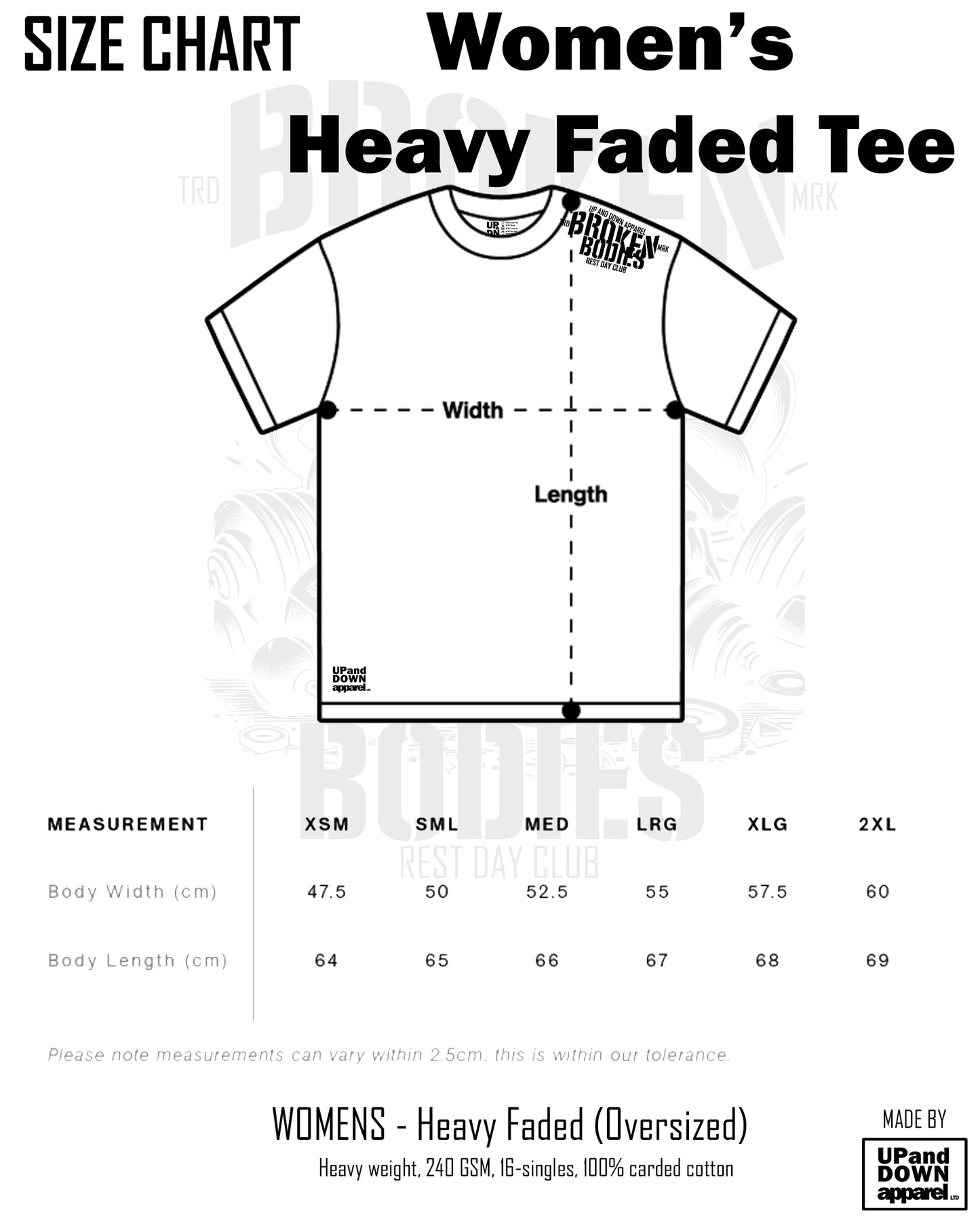 Broken Bodies Tee - Women's