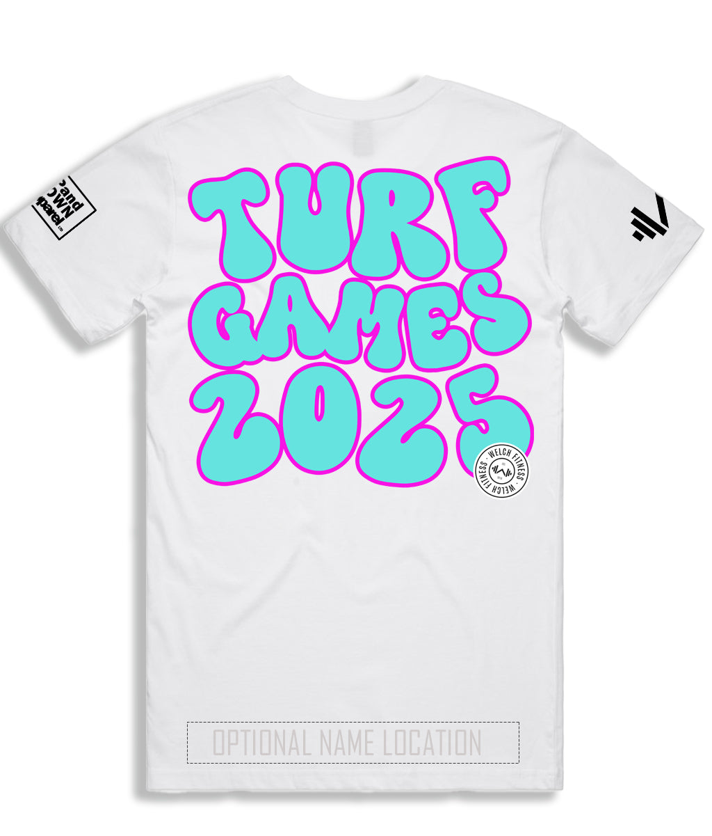 Summer 2025 Welch Fitness Turf Games Unisex Tee