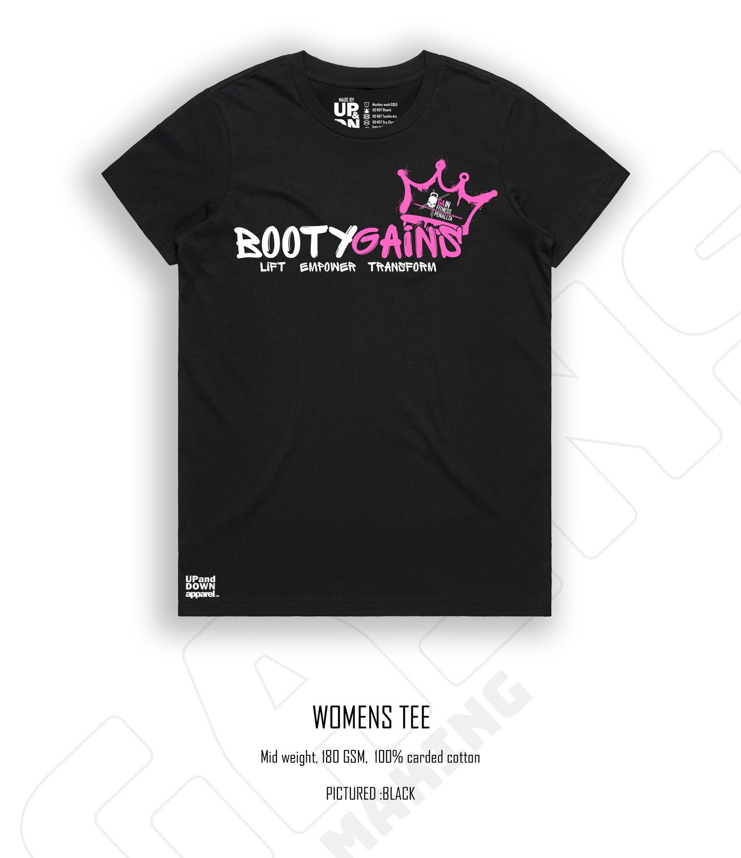 Booty Gains Womens Tee