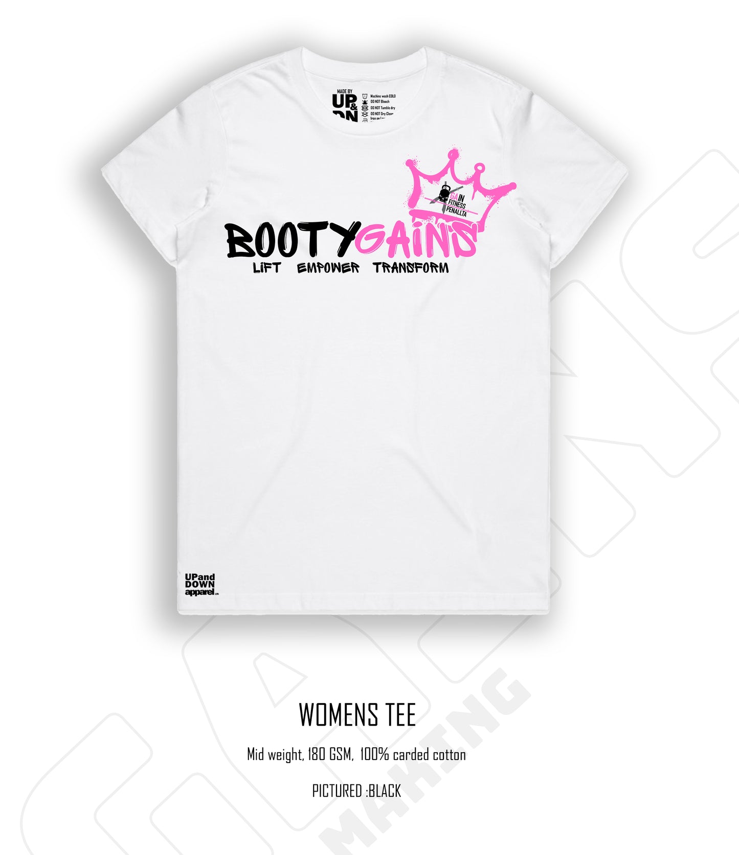Booty Gains Womens Tee