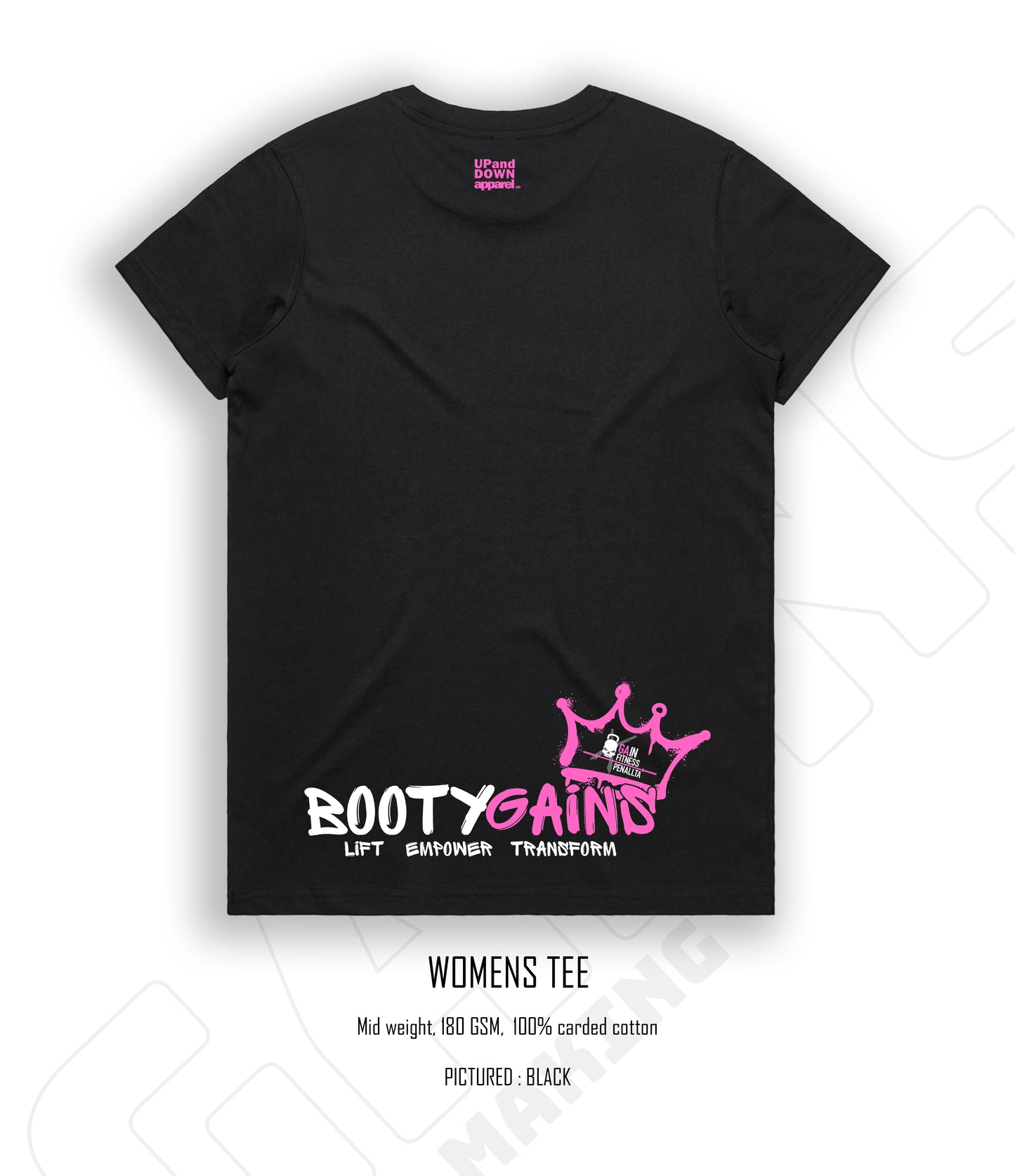 Booty Gains Womens Tee