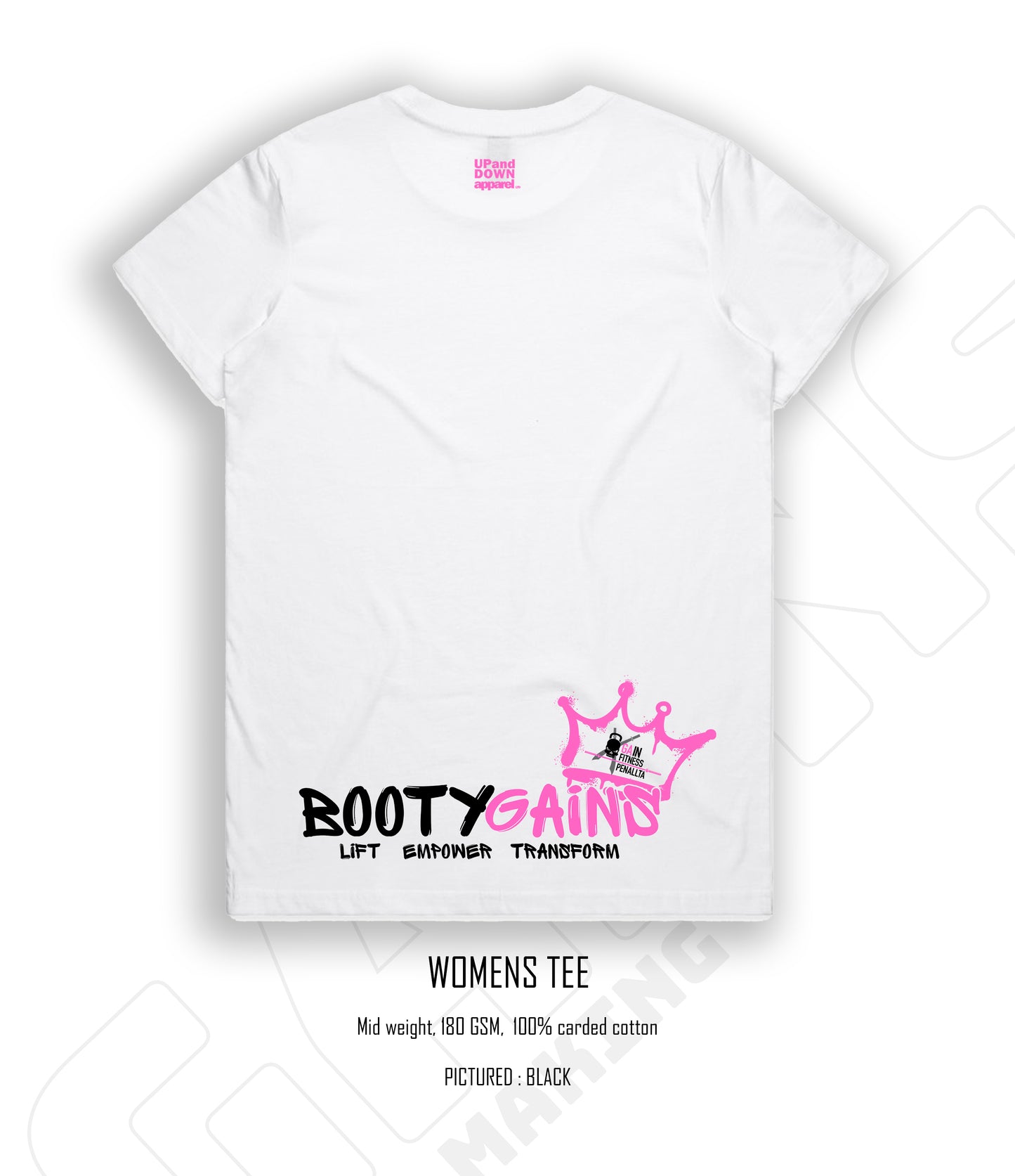 Booty Gains Womens Tee