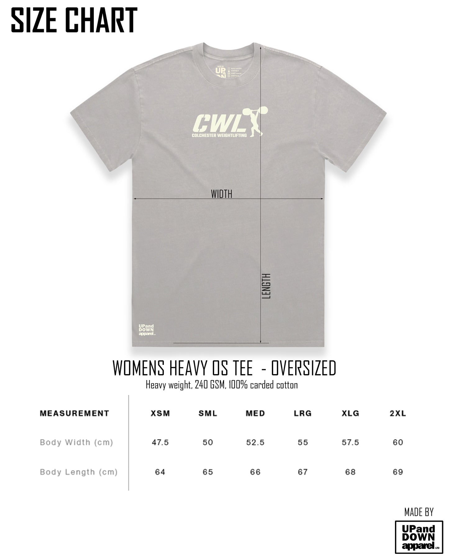 CWL Heavy Oversized Tee