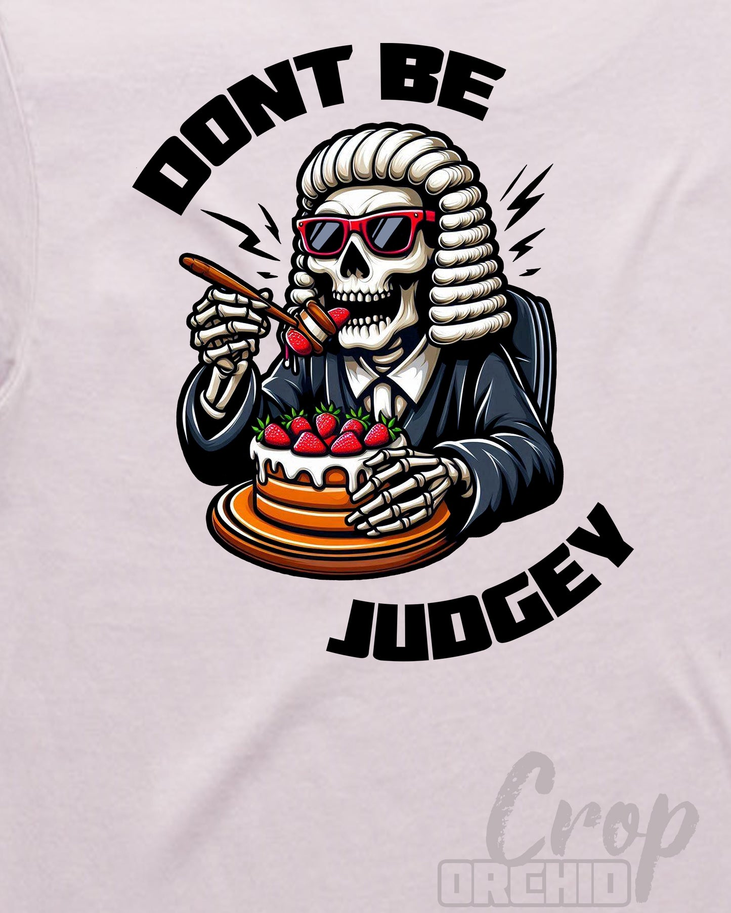 Dont Be Judgey Crop - Womens
