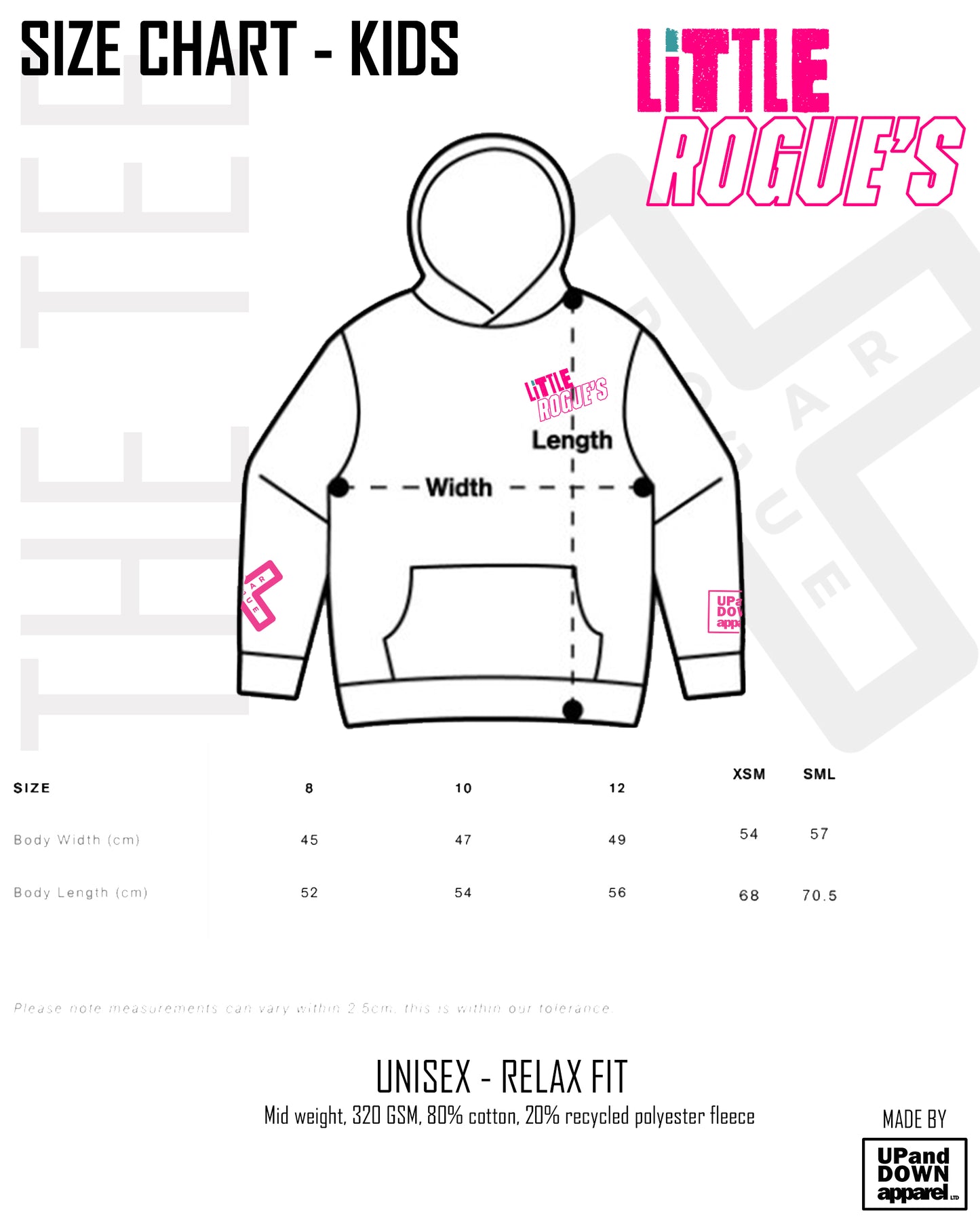 Sugar Rogue Kids Hood- Little Rogues