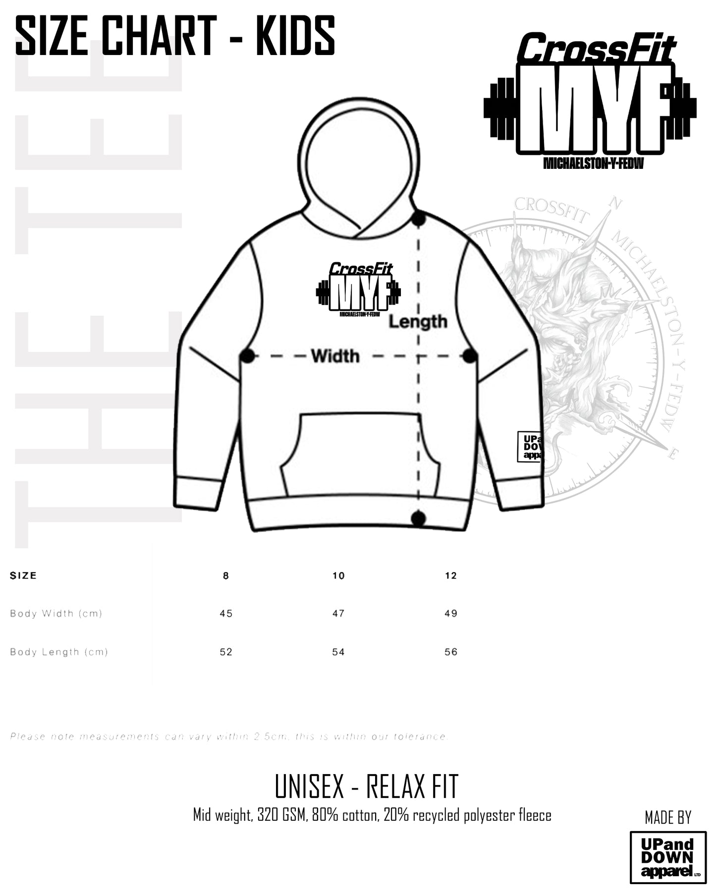 CrossFit MYF Premium Hoodie - Kids