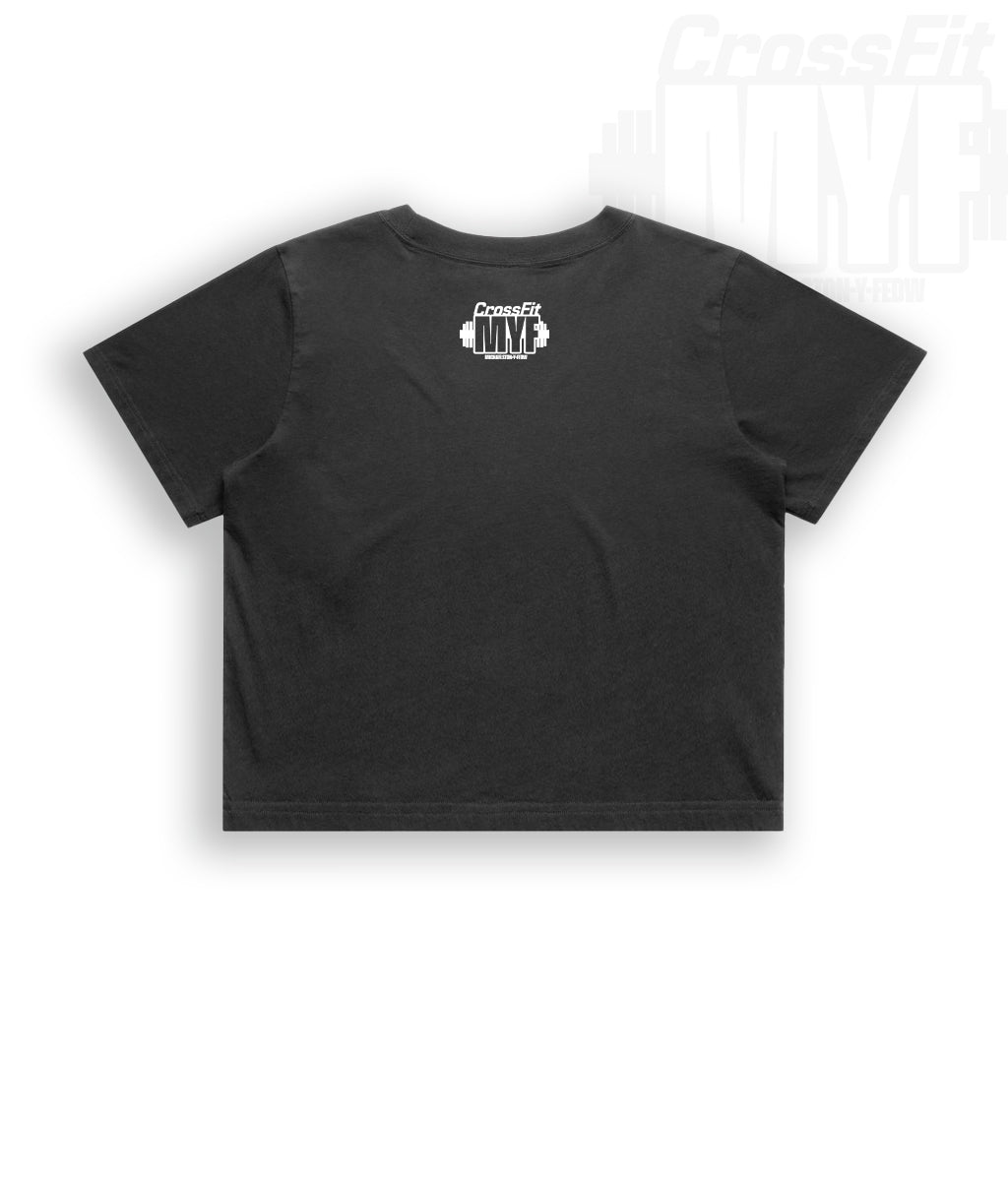 CrossFit MYF Heavy Faded Crop Tee