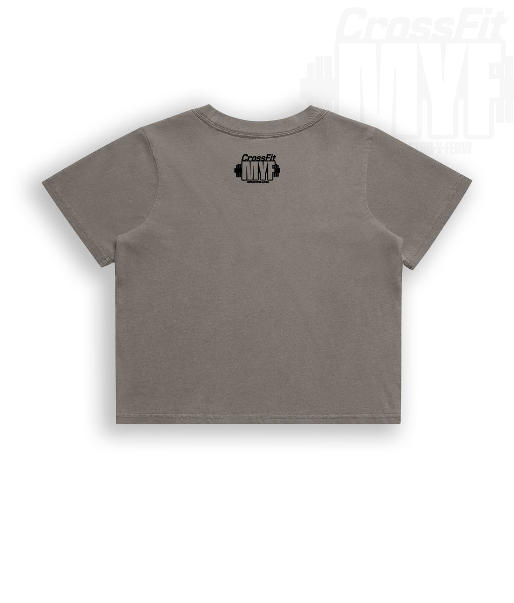 CrossFit MYF Heavy Faded Crop Tee