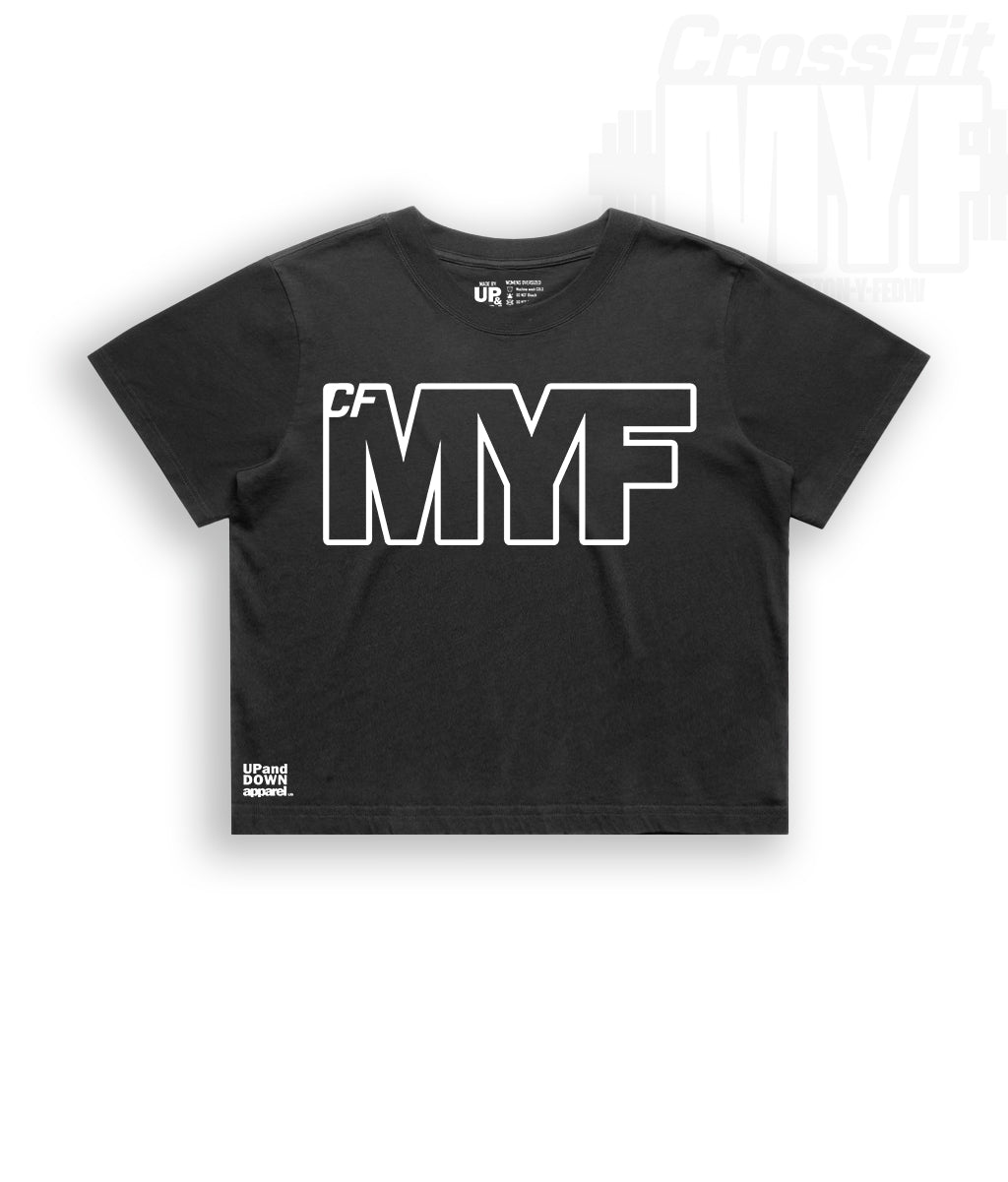 MYF Competition Series crop tee