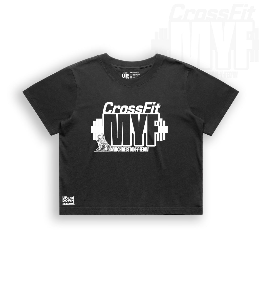 CrossFit MYF Heavy Faded Crop Tee