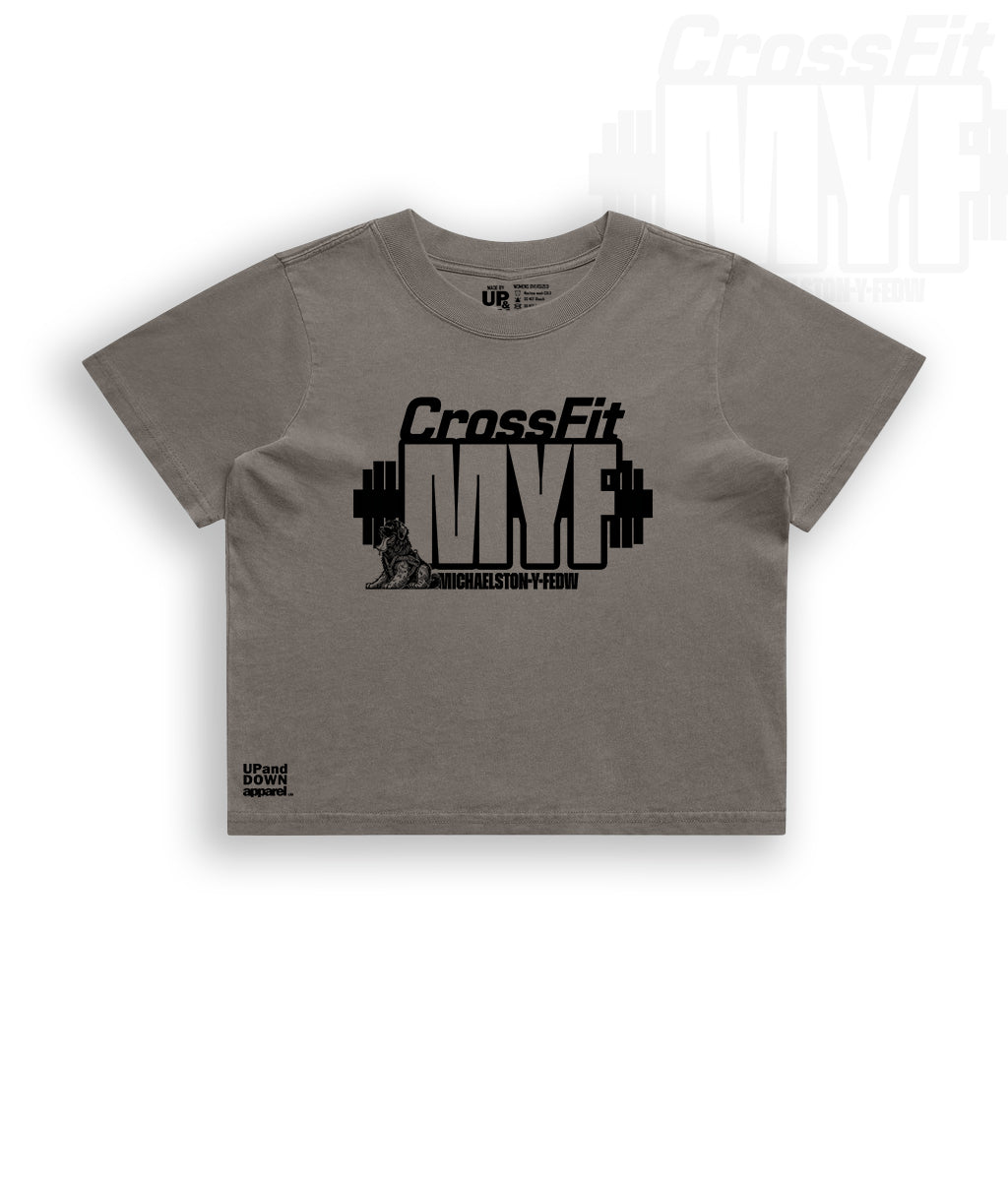 CrossFit MYF Heavy Faded Crop Tee