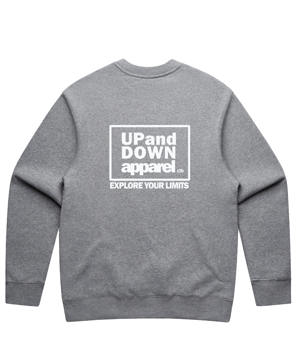 Logo Mens Oversize Heavy Sweatshirt