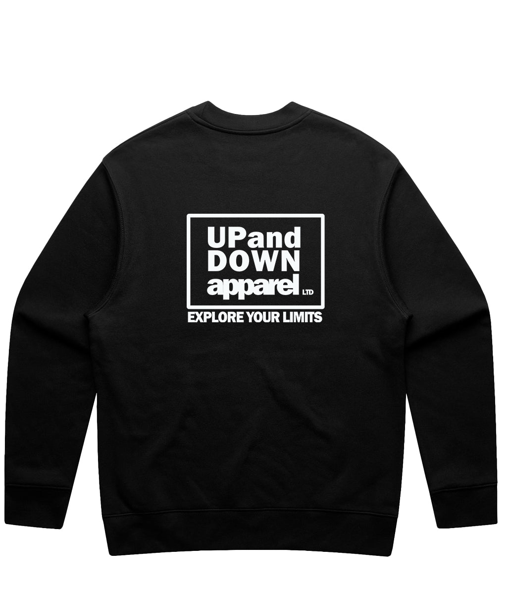 Logo Mens Oversize Heavy Sweatshirt