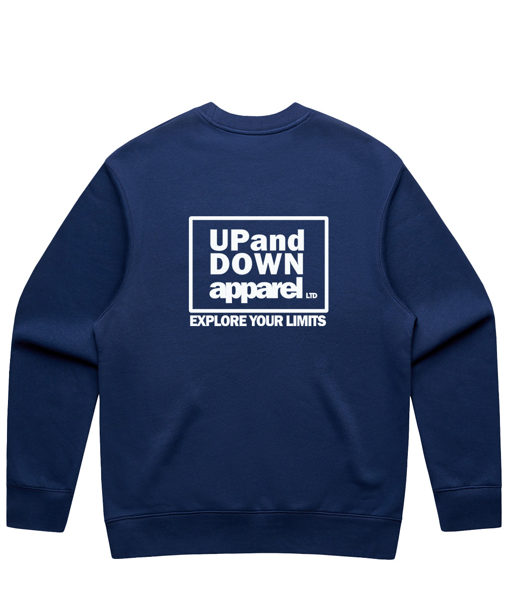 Logo Mens Oversize Heavy Sweatshirt