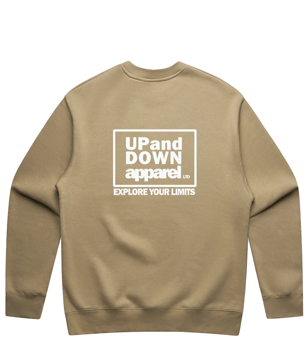 Logo Mens Oversize Heavy Sweatshirt
