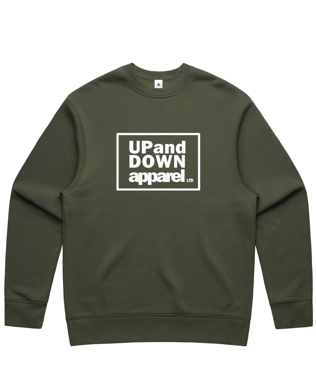 Logo Mens Oversize Heavy Sweatshirt