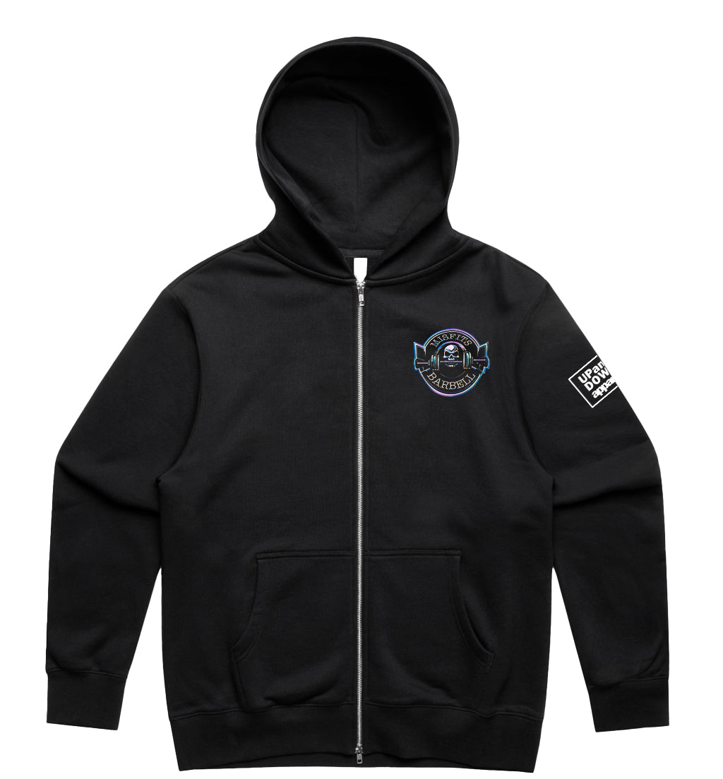 Misfits Barbell Zipped Hoodie