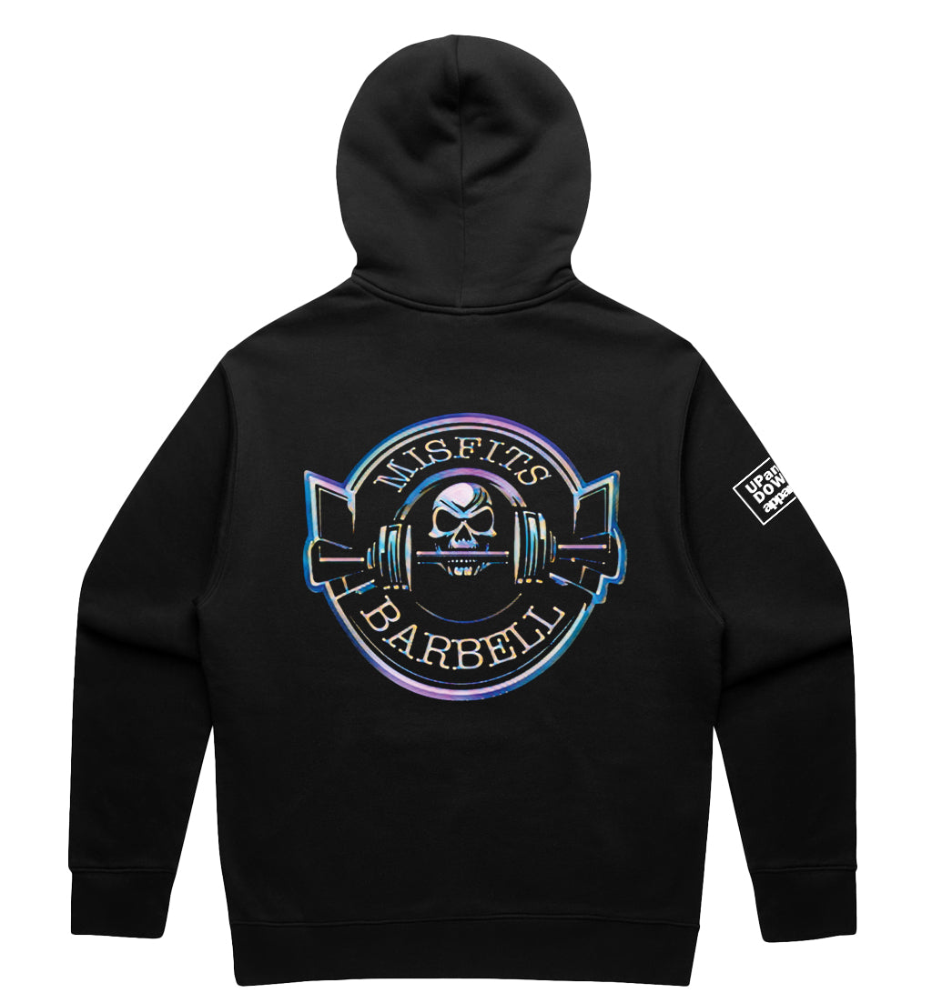 Misfits Barbell Zipped Hoodie