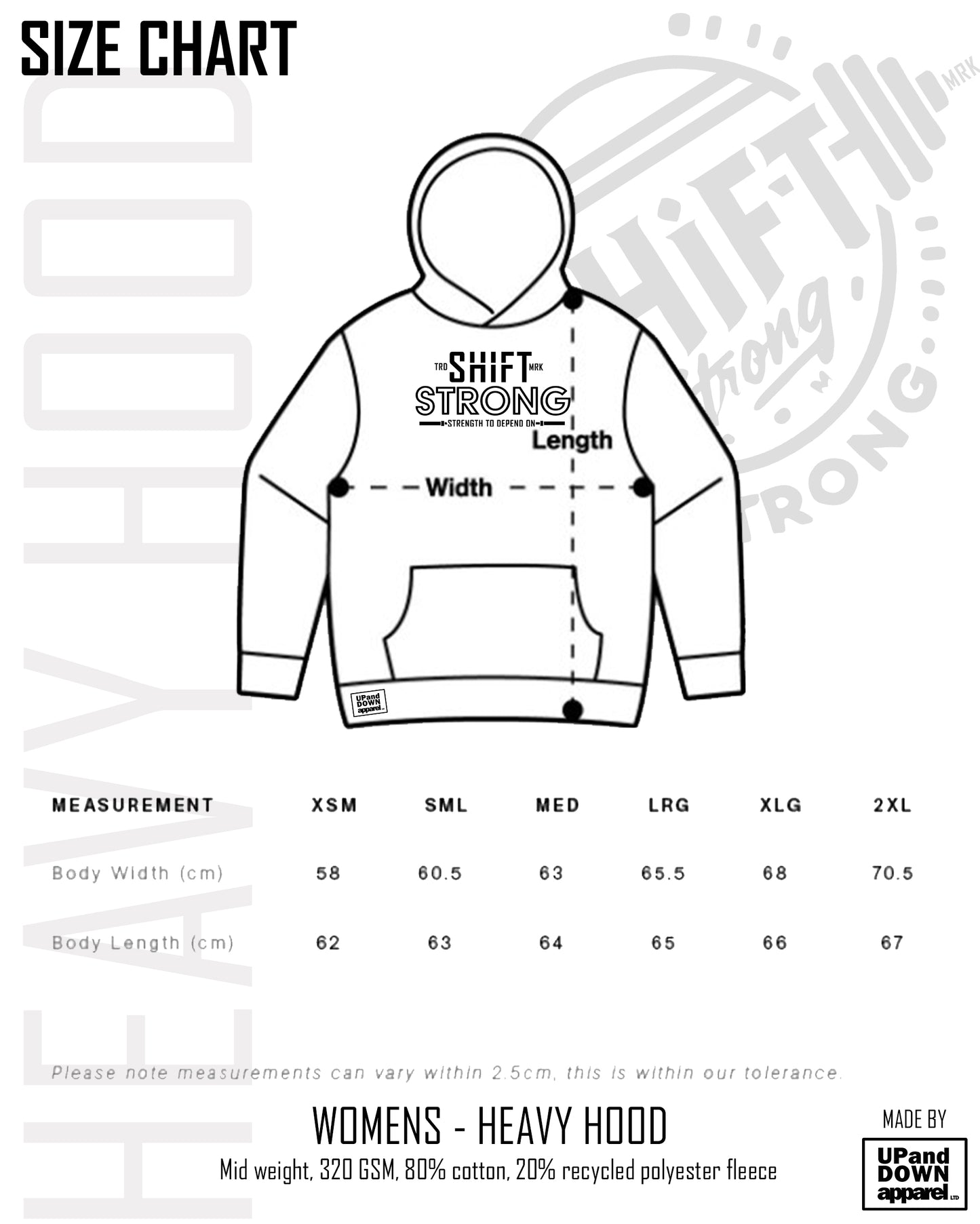 Shift Strong - Women's Fit Premium Hood