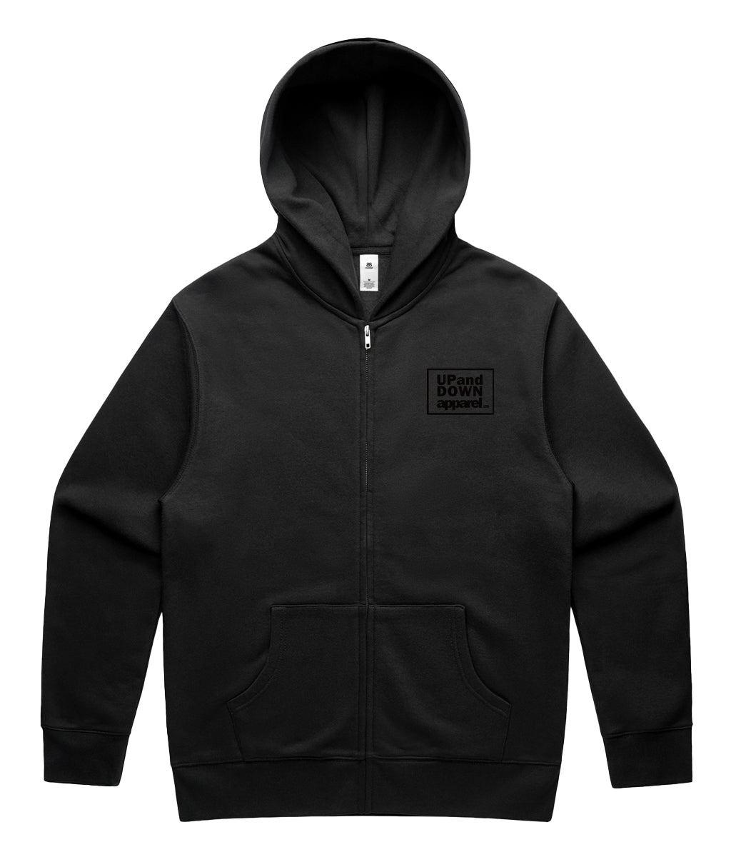 Logo - Zipped Relaxed Hoodie