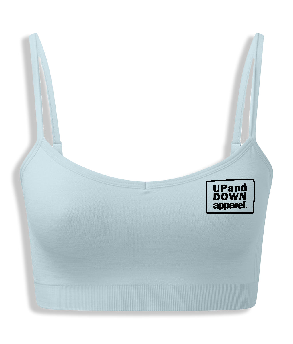 Pastel 3D Logo Bra