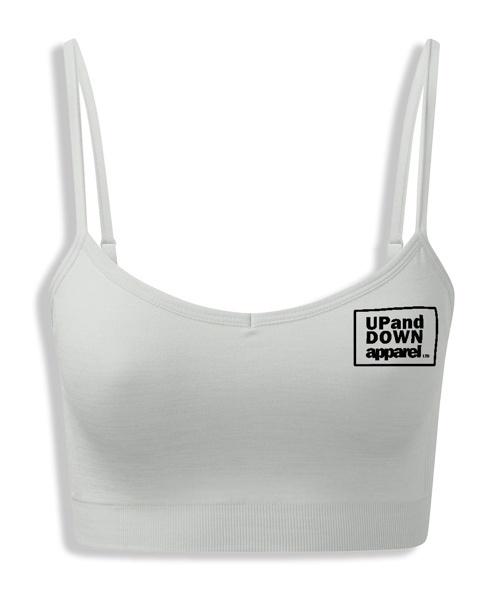 Pastel 3D Logo Bra