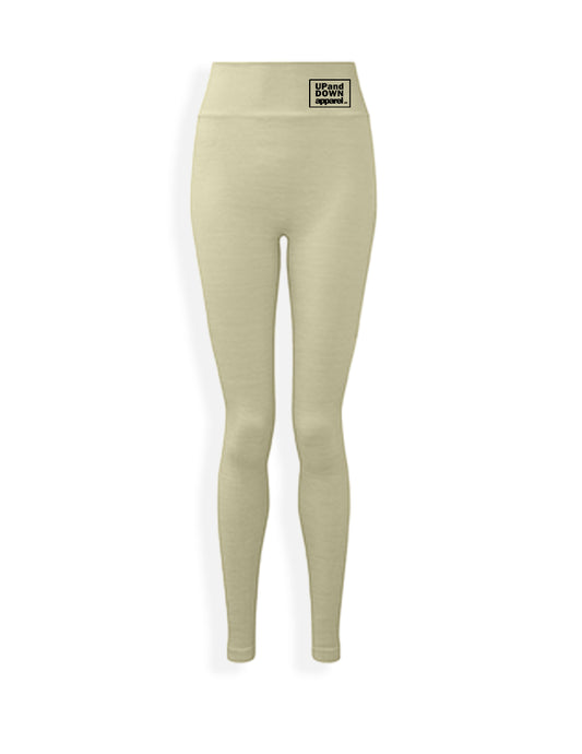 Pastel 3D Logo High Waist Leggings