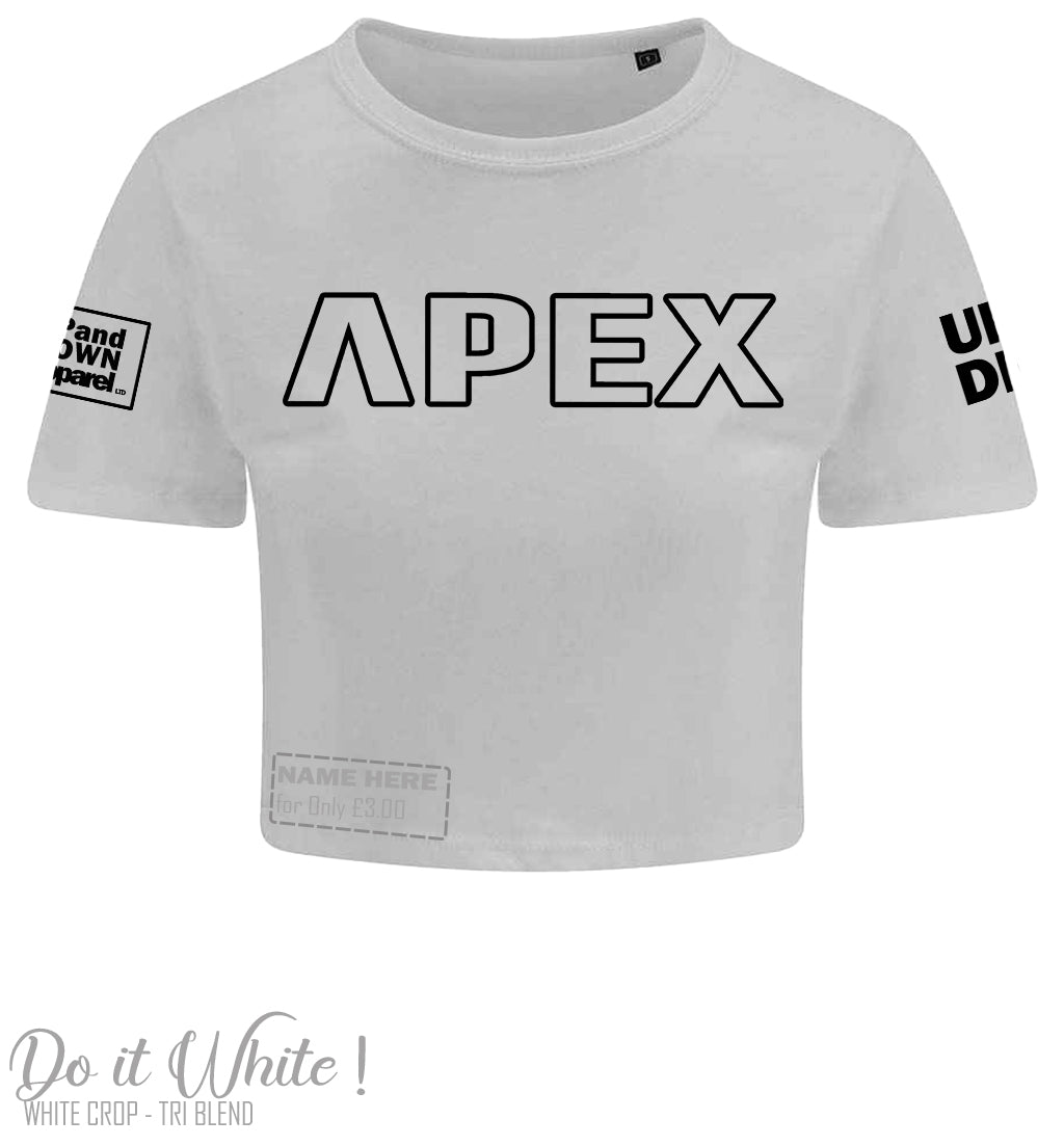 Apex Team Crop Top - Tri Blend