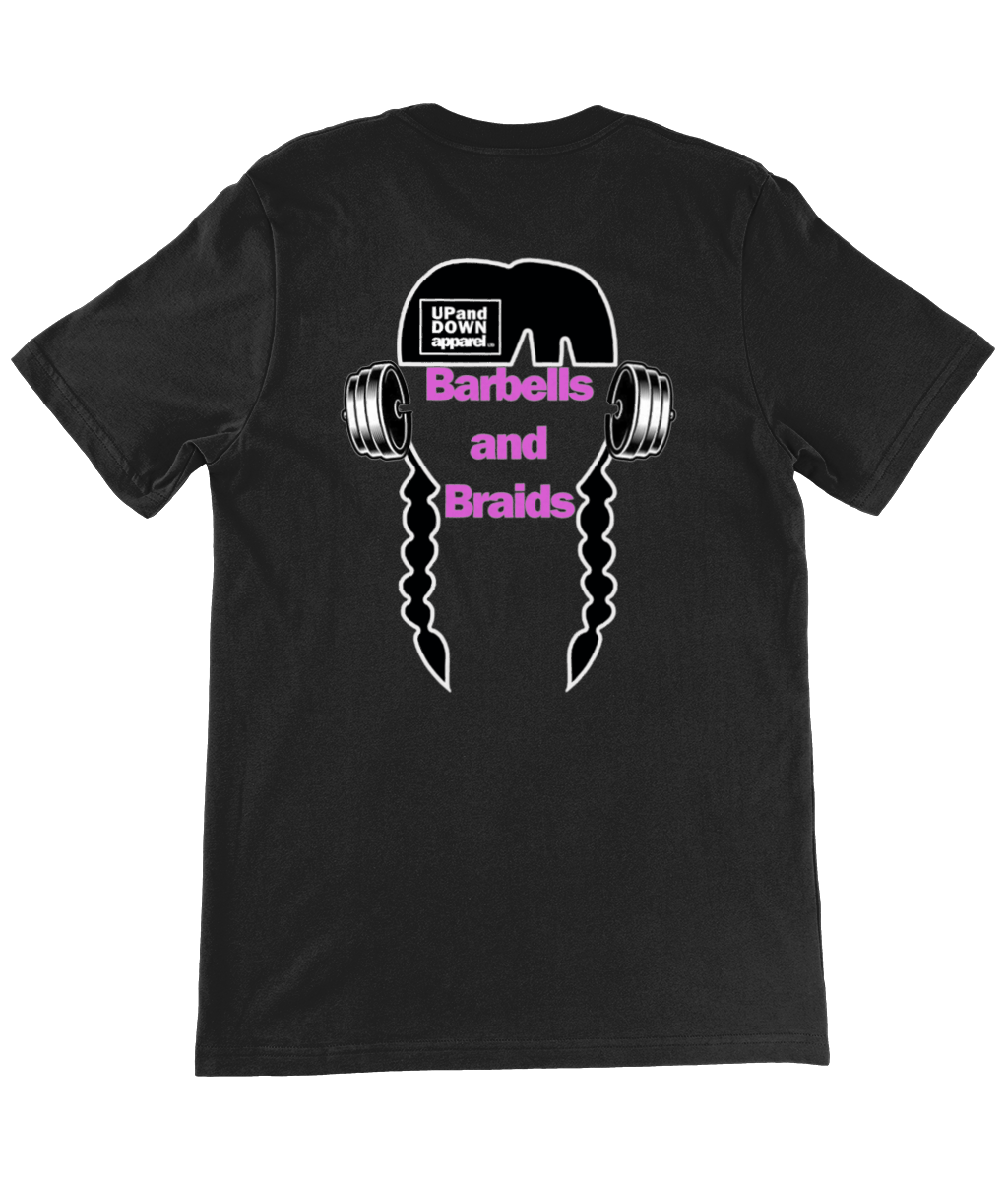 Barbells and Braids Tee - Logo Front