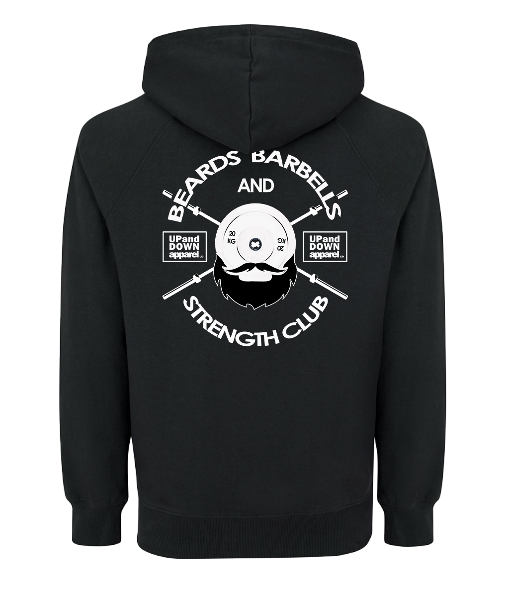 Beards and Barbells Athletic Hoodie