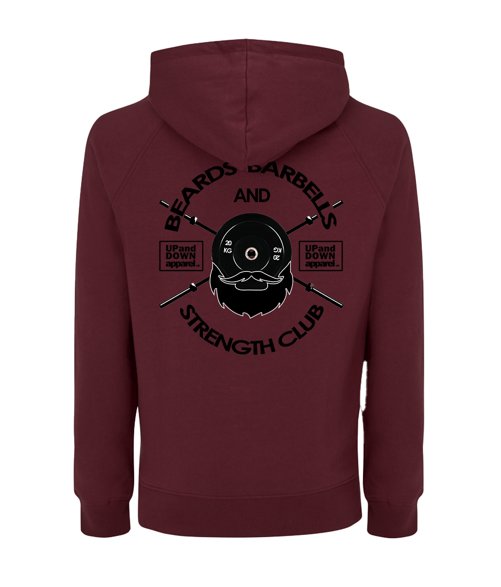 Beards and Barbells Athletic Hoodie