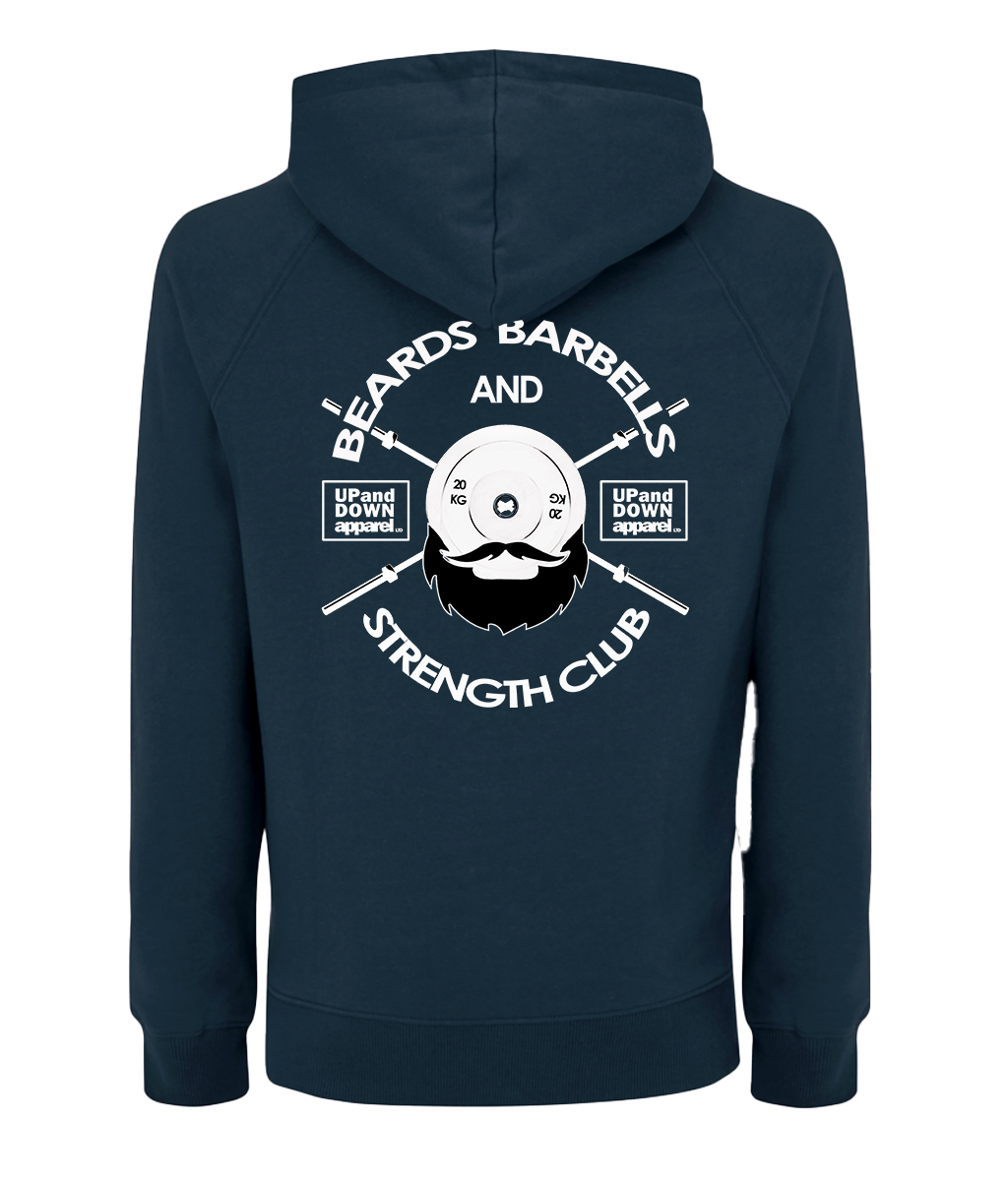 Beards and Barbells Athletic Hoodie