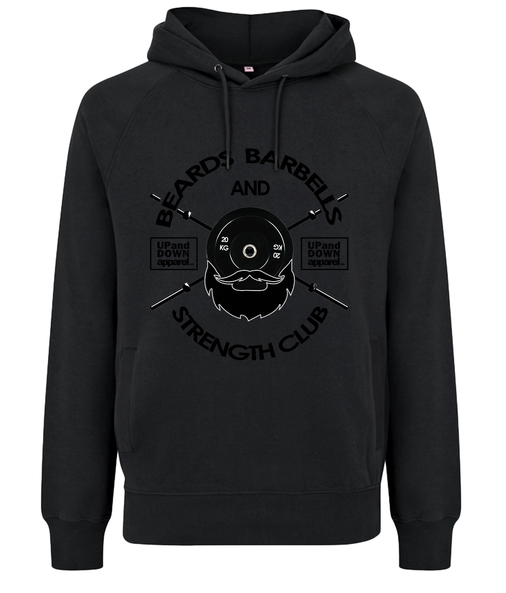 Beards and Barbells Athletic Hoodie -