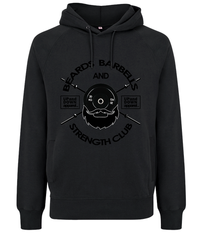 Beards and Barbells Athletic Hoodie -