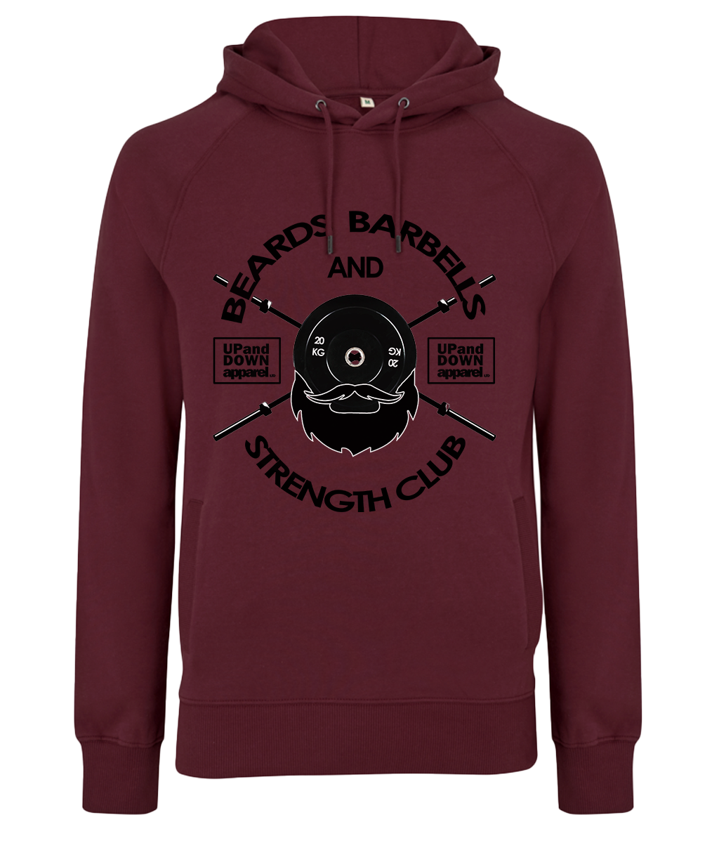 Beards and Barbells Athletic Hoodie -