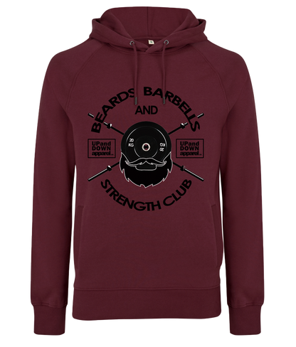 Beards and Barbells Athletic Hoodie -