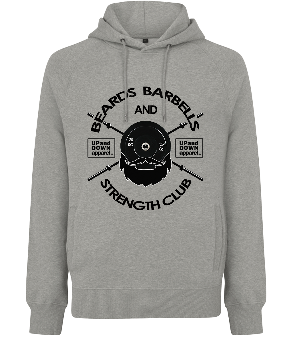 Beards and Barbells Athletic Hoodie -