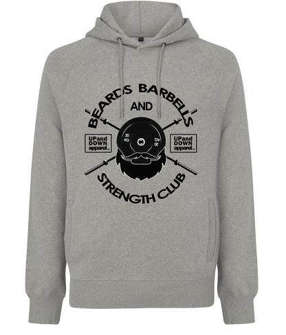 Beards and Barbells Athletic Hoodie -