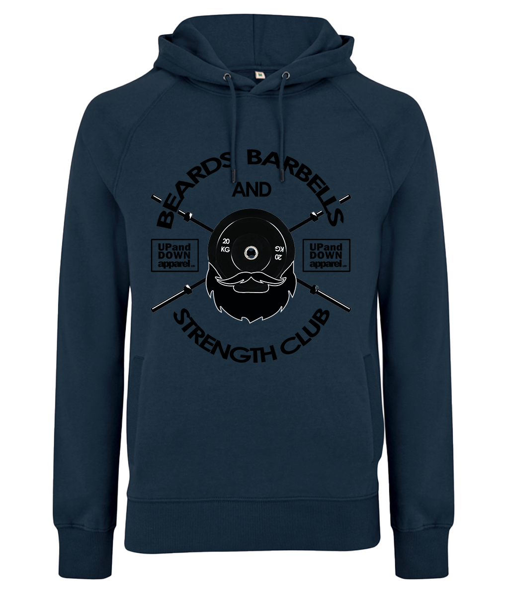 Beards and Barbells Athletic Hoodie -