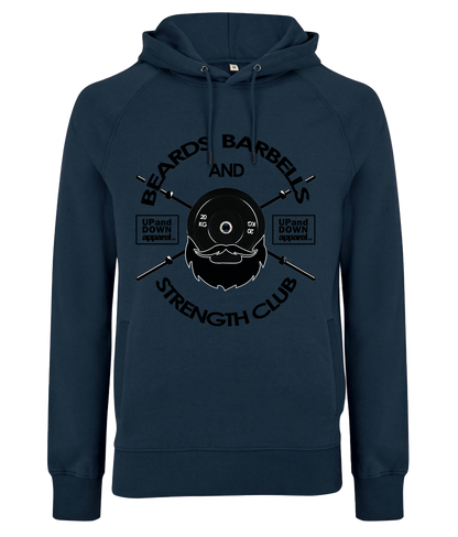 Beards and Barbells Athletic Hoodie -