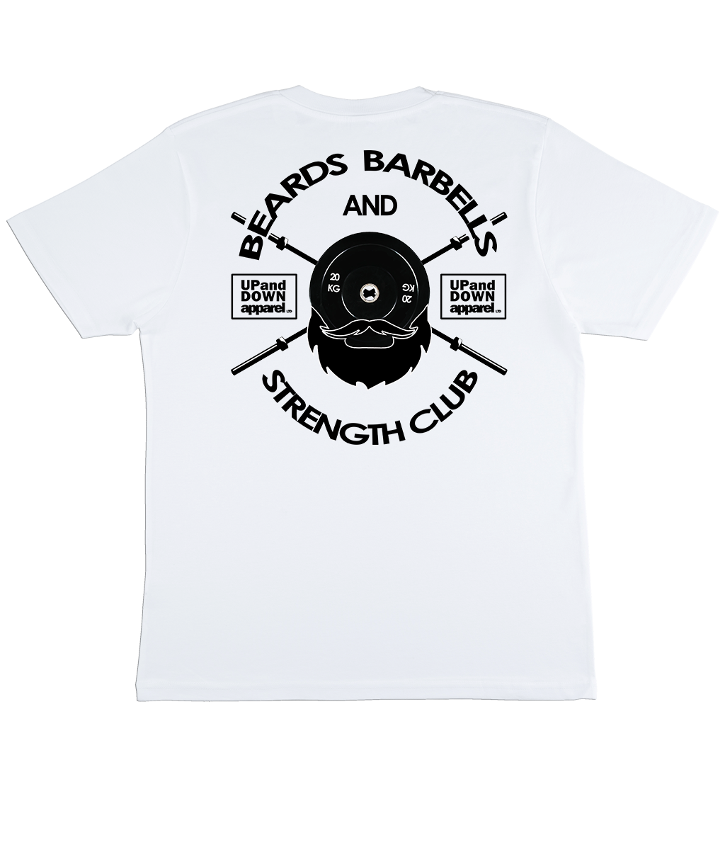 Beards and Barbells Tee - Logo Front