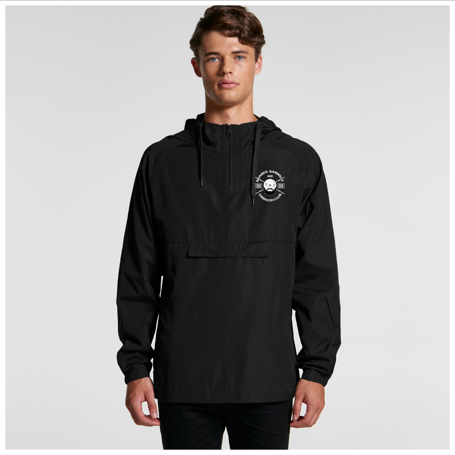 Beards and Barbells Windcheater Active Jacket