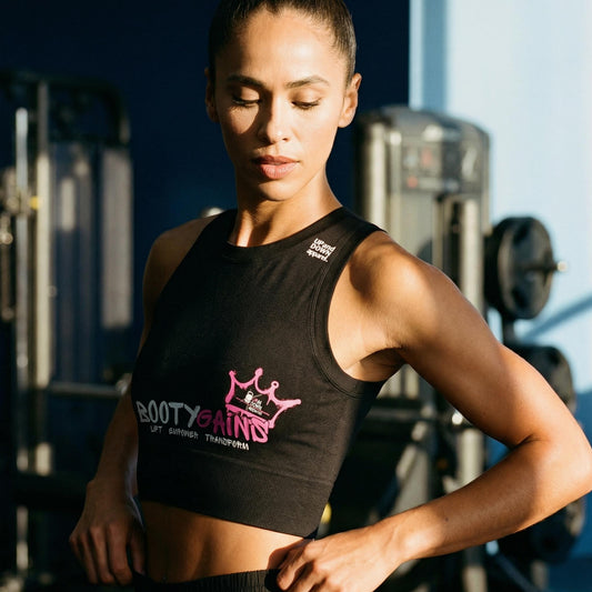 Booty Gains Cropped Tank