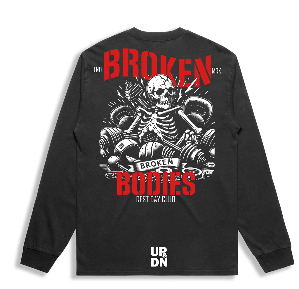 Broken Bodies Long Sleeved Tee - Womens
