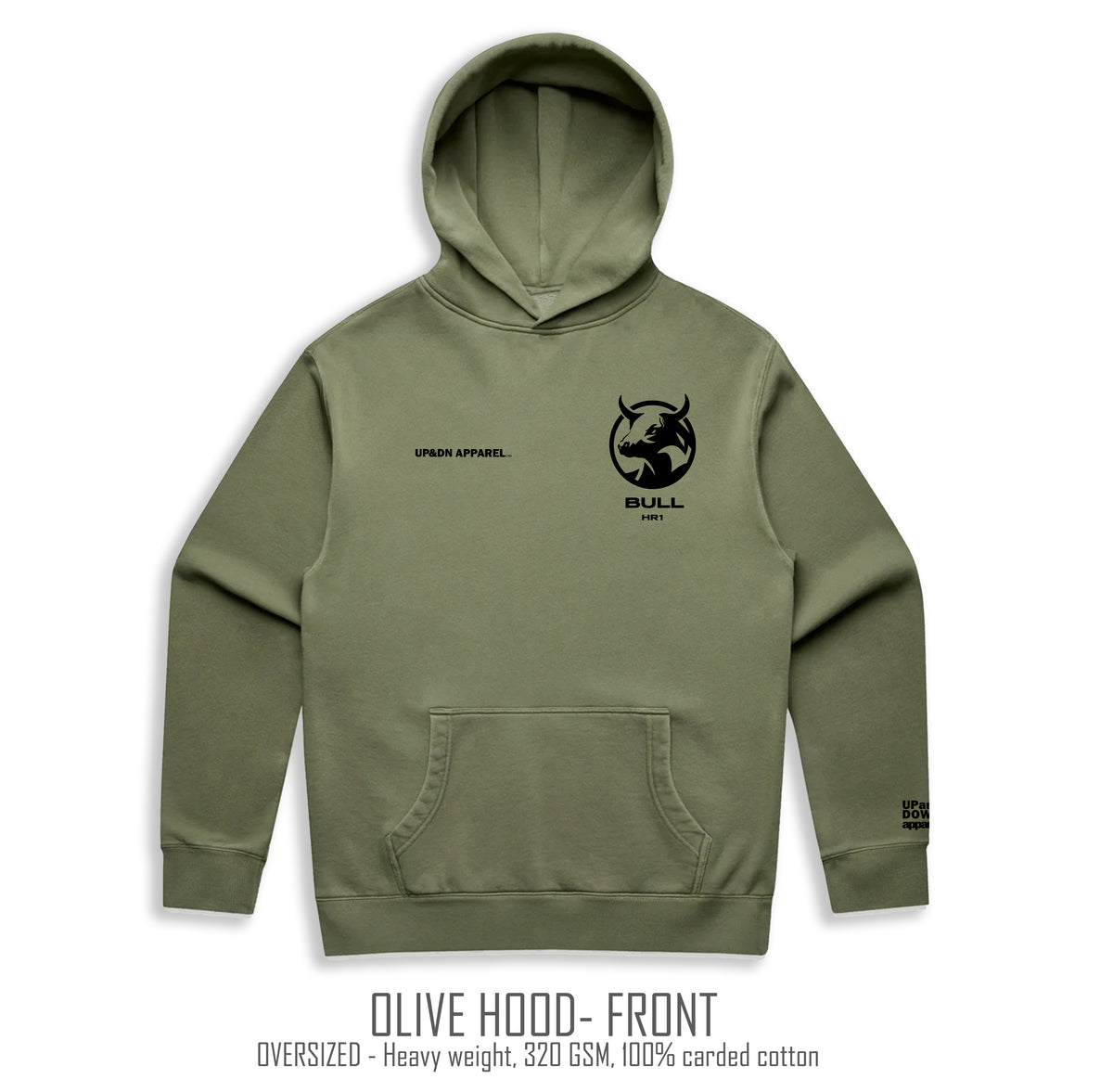 Bull Functional Fitness Relaxed Hoodie