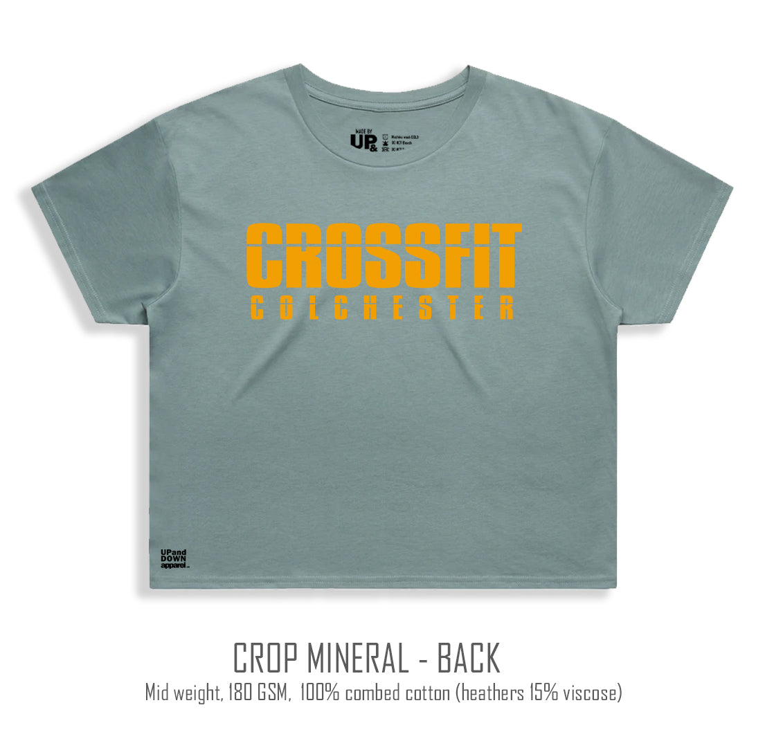 Crossfit Colchester Crop Tee
