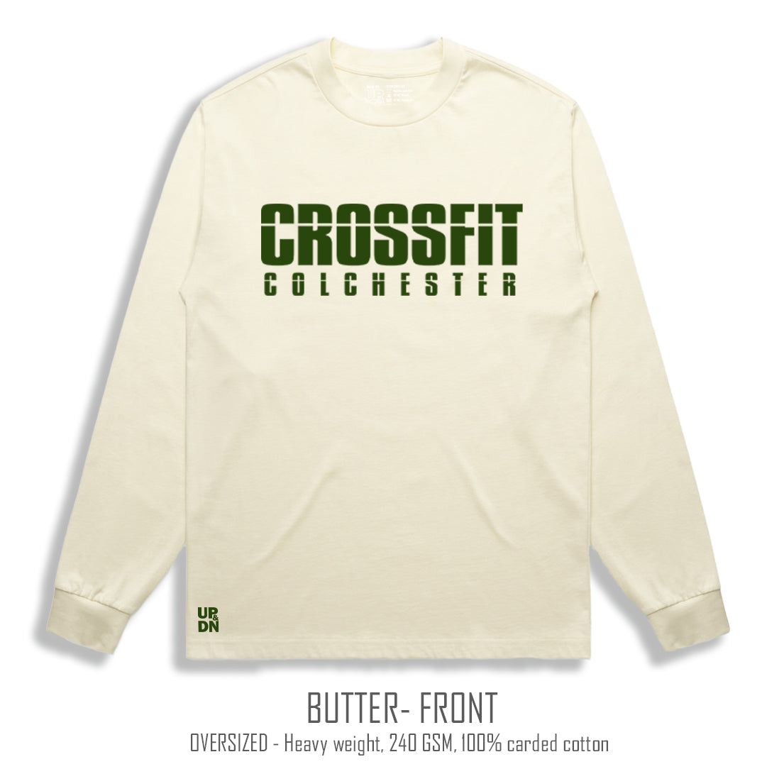 CrossFit Colchester Heavy Oversized Long Sleeve Tee