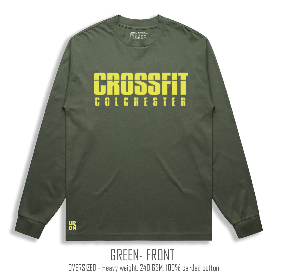CrossFit Colchester Heavy Oversized Long Sleeve Tee