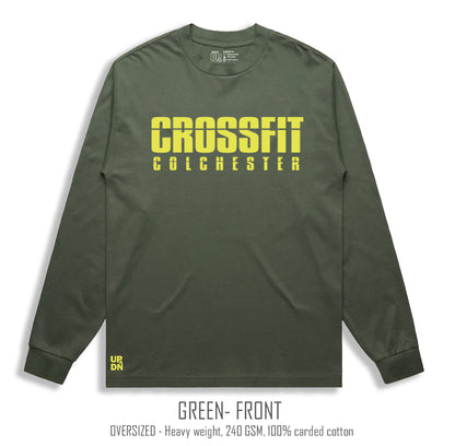 CrossFit Colchester Heavy Oversized Long Sleeve Tee